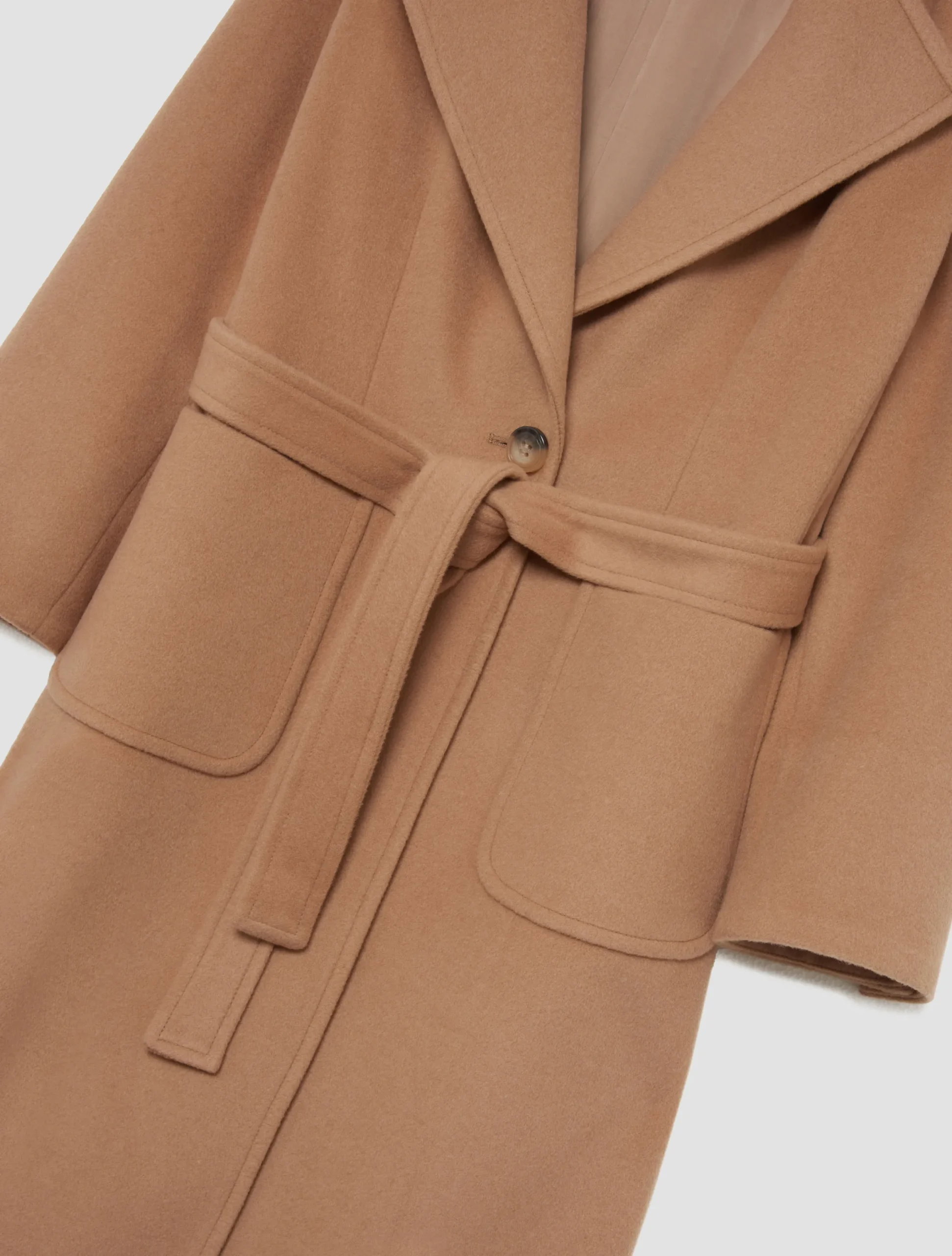Runaway wool coat KID
