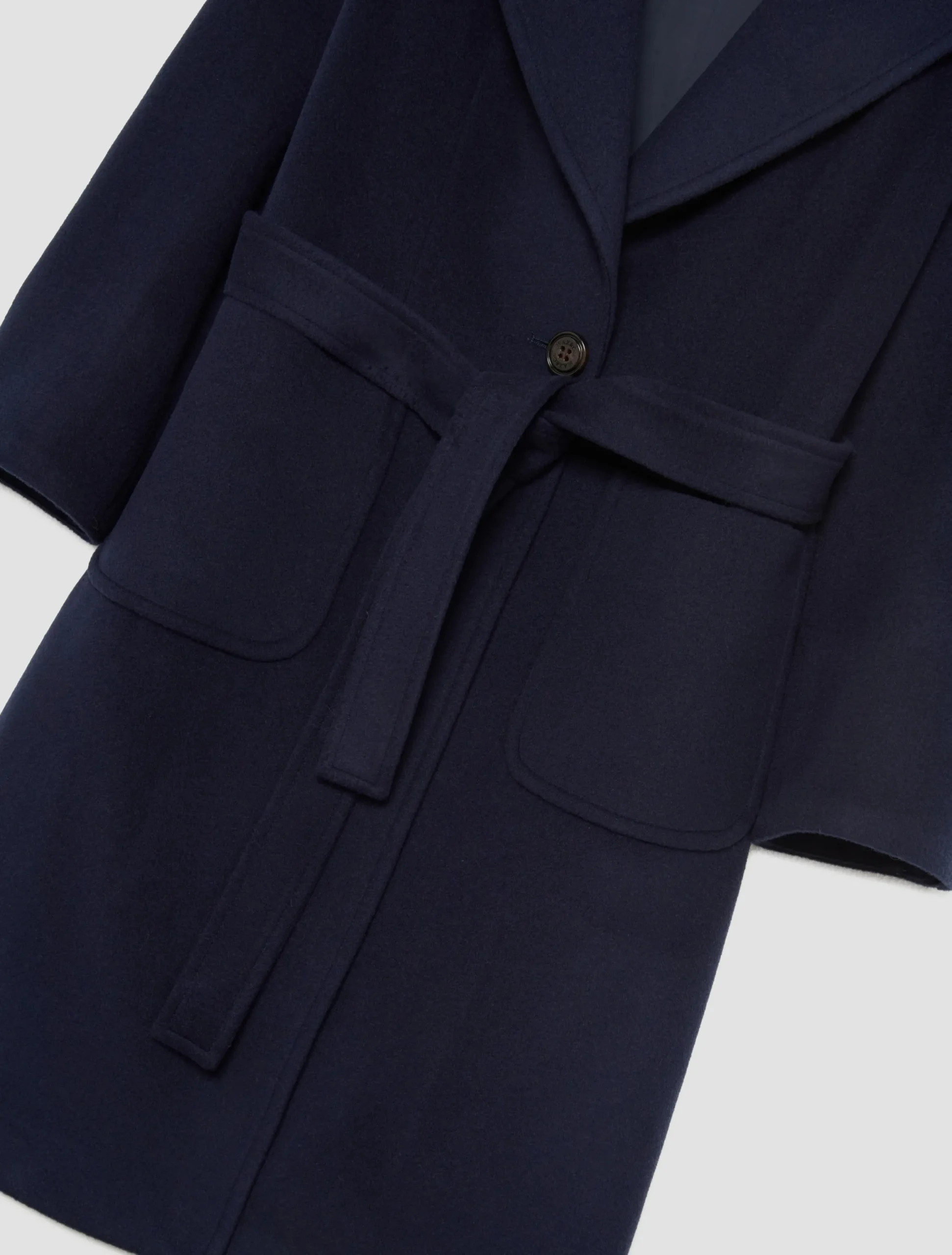 Runaway wool coat KID