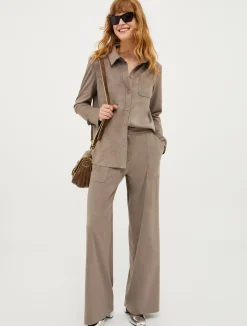 Saddle-style cross-body bag
