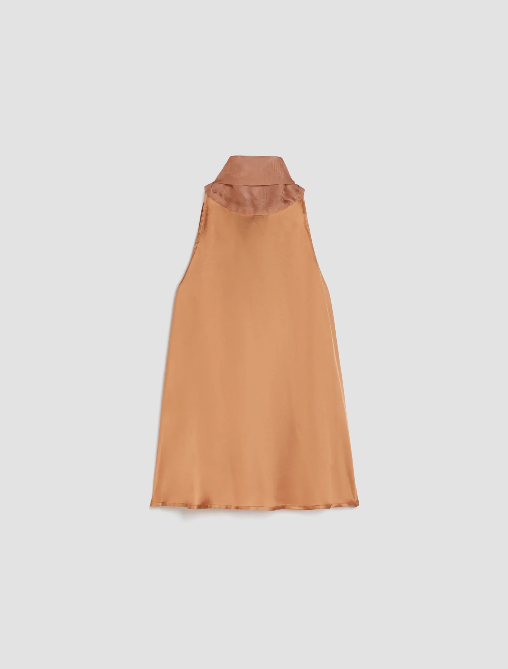 Satin halterneck top