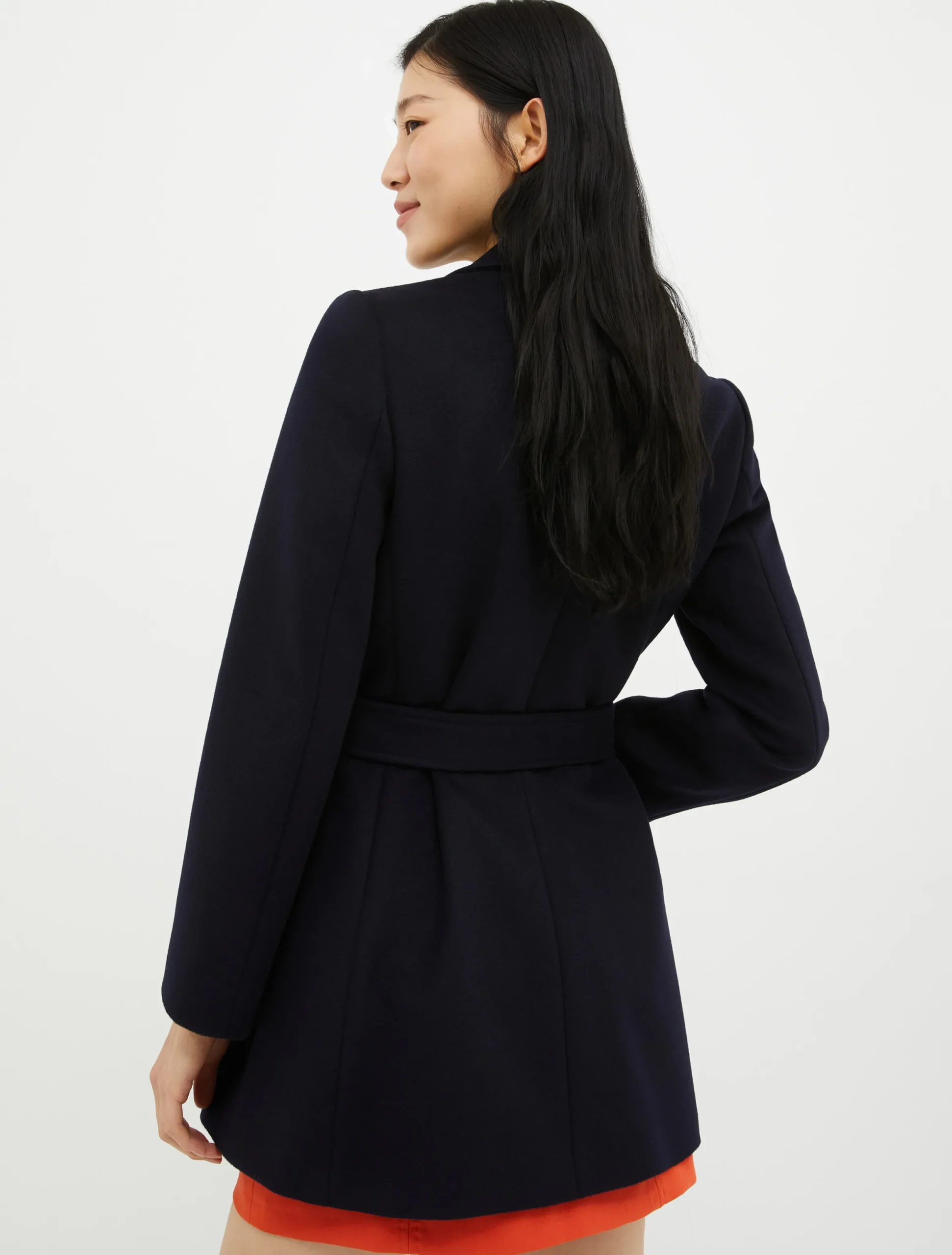 Shortrun wool coat