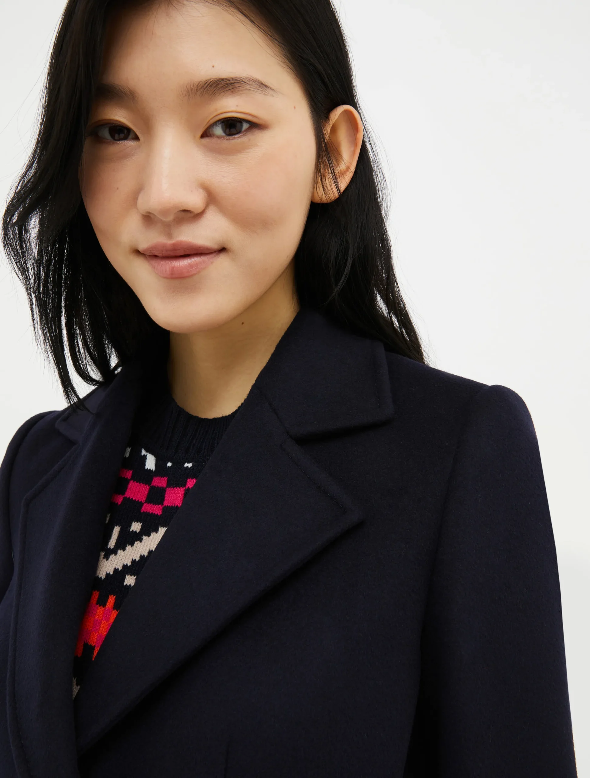 Shortrun wool coat
