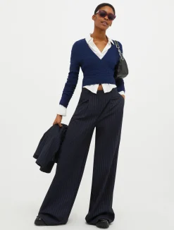 Silk-blend crêpe-de-Chine shirt