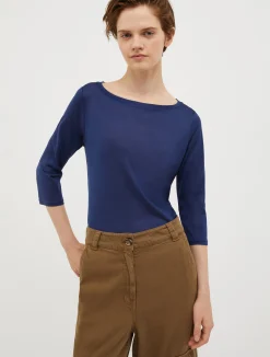 Silk-jersey T-shirt
