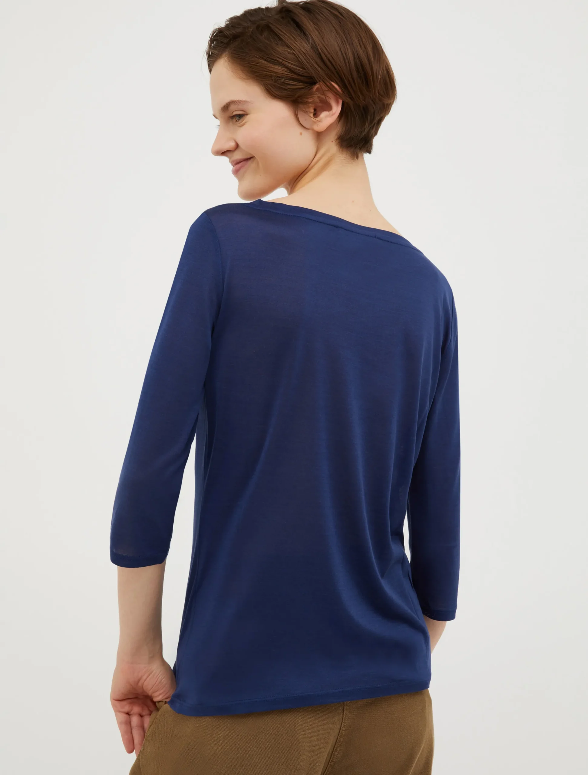 Silk-jersey T-shirt