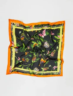 Silk-twill foulard
