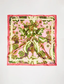Silk-twill foulard