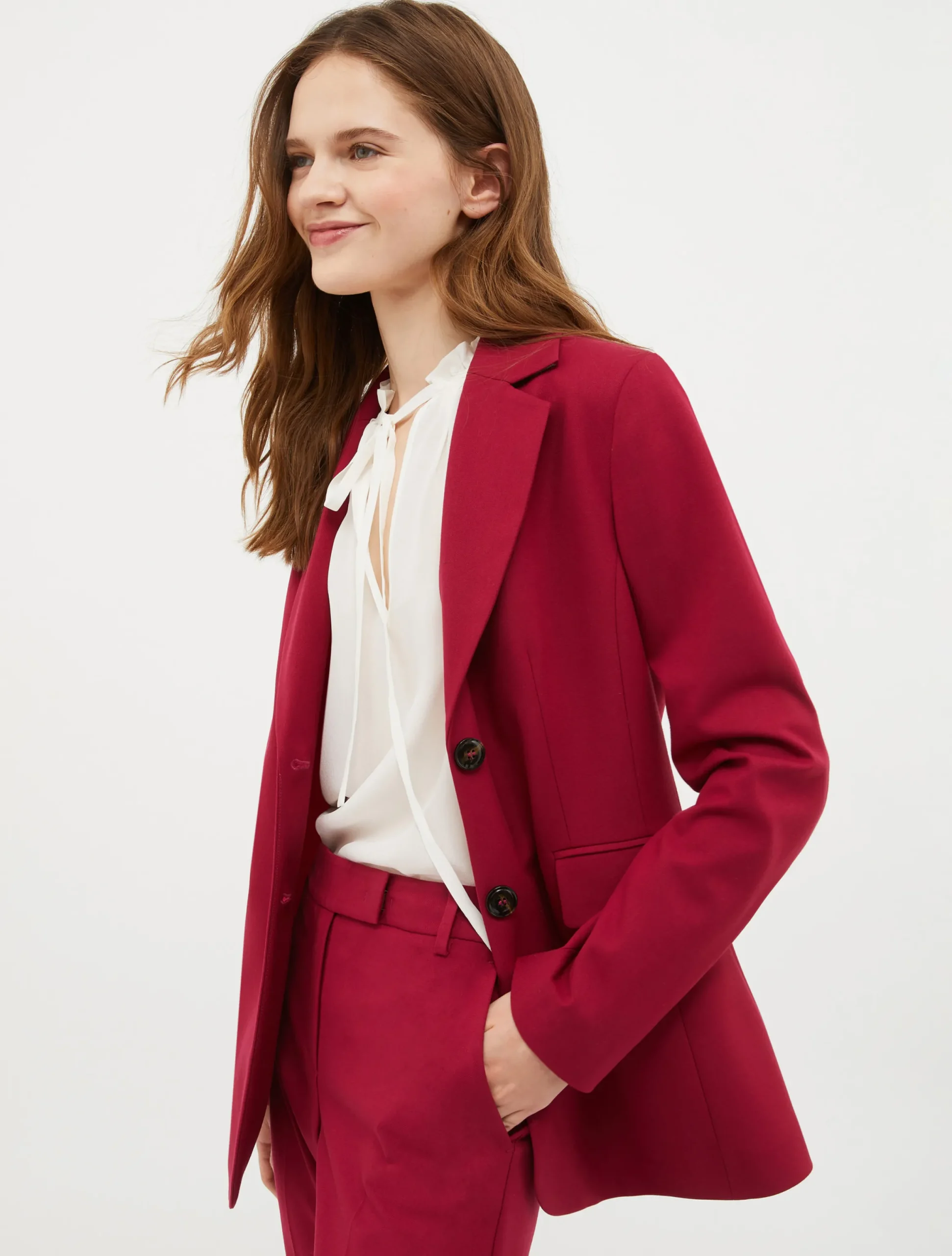Single-breasted blazer