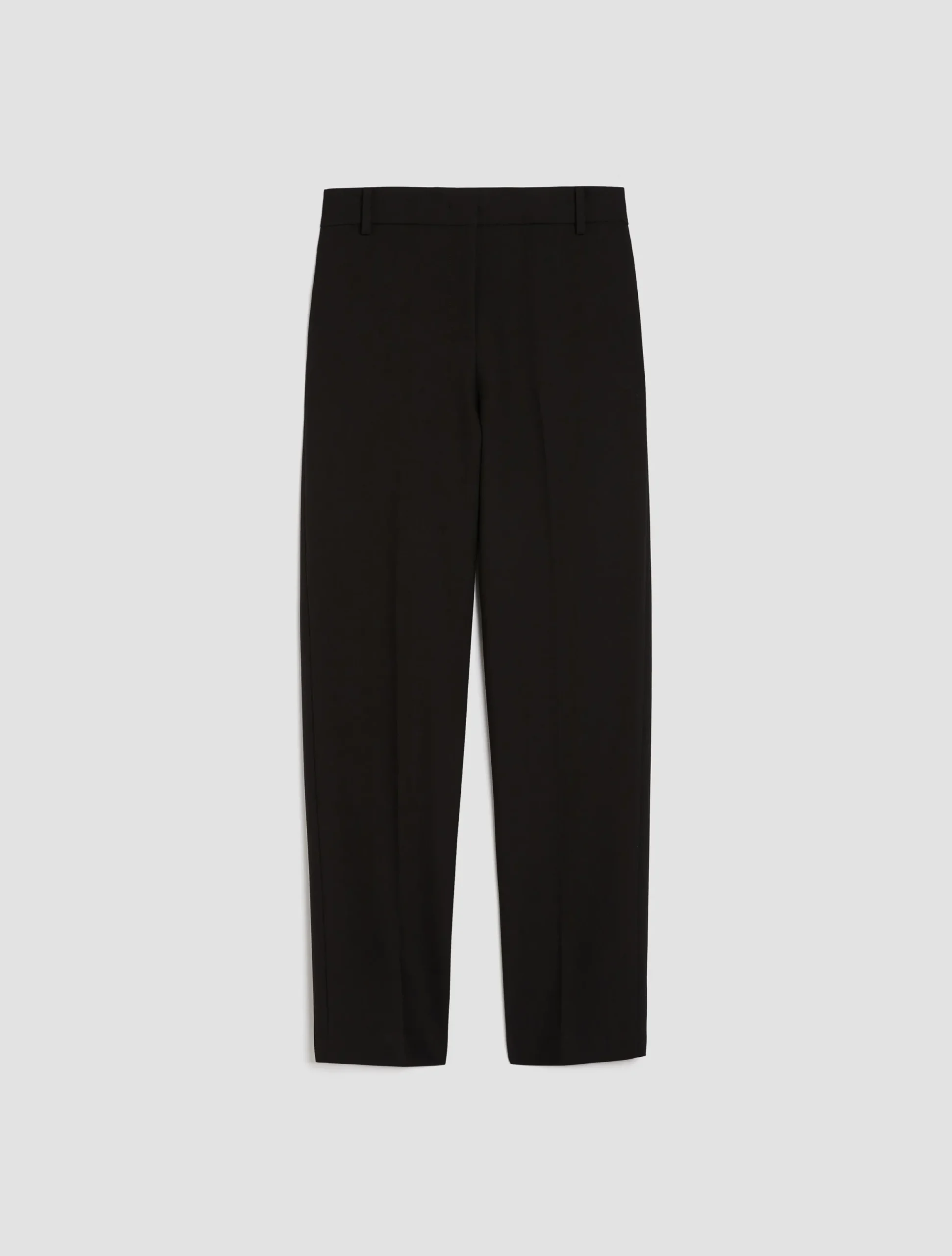 Slim-fit canvas trousers