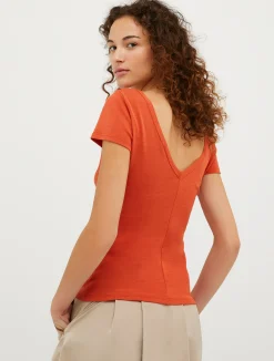 Slim-fit jersey T-shirt