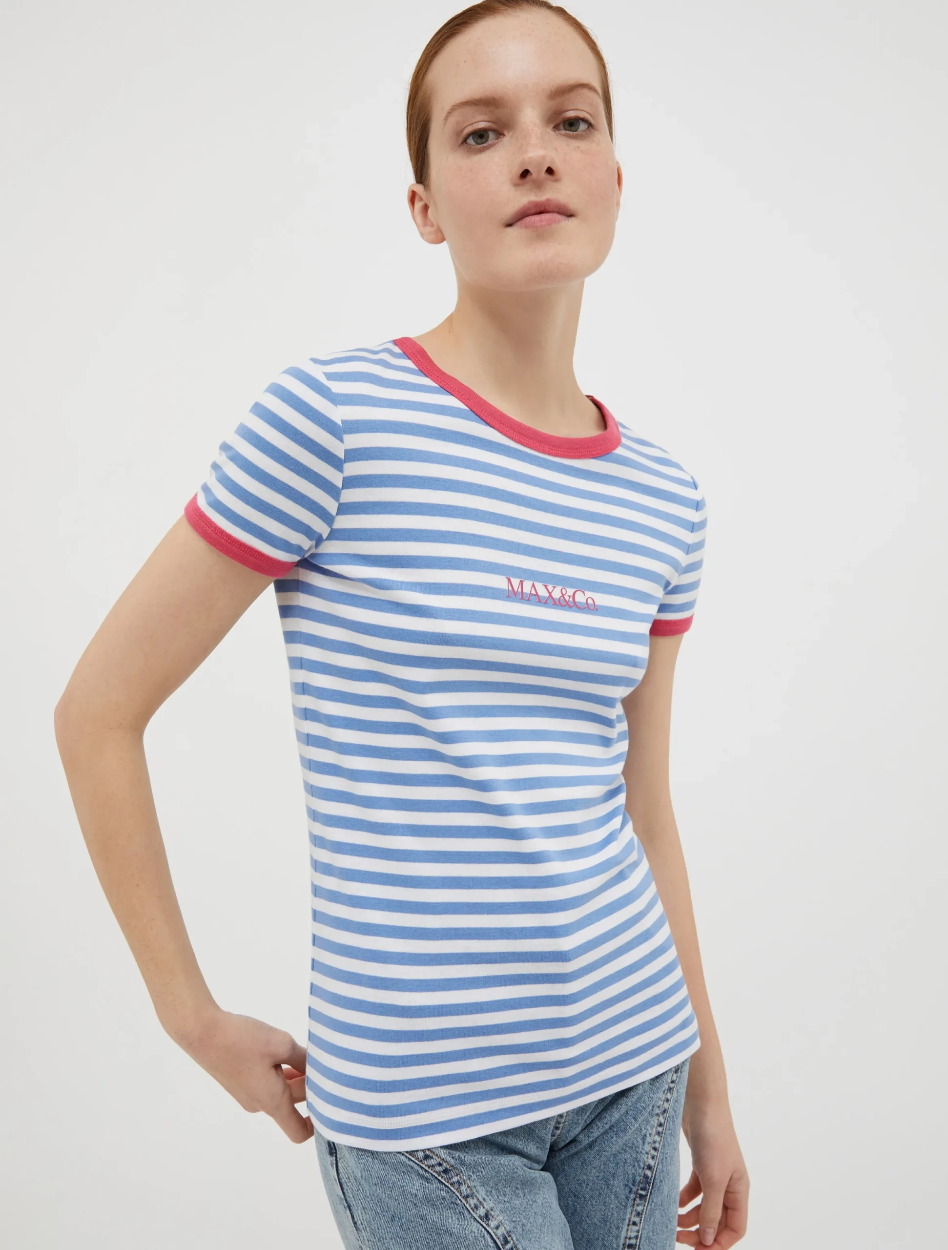 Slim-fit logo-print T-shirt