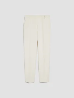 Slim-fit tapered trousers
