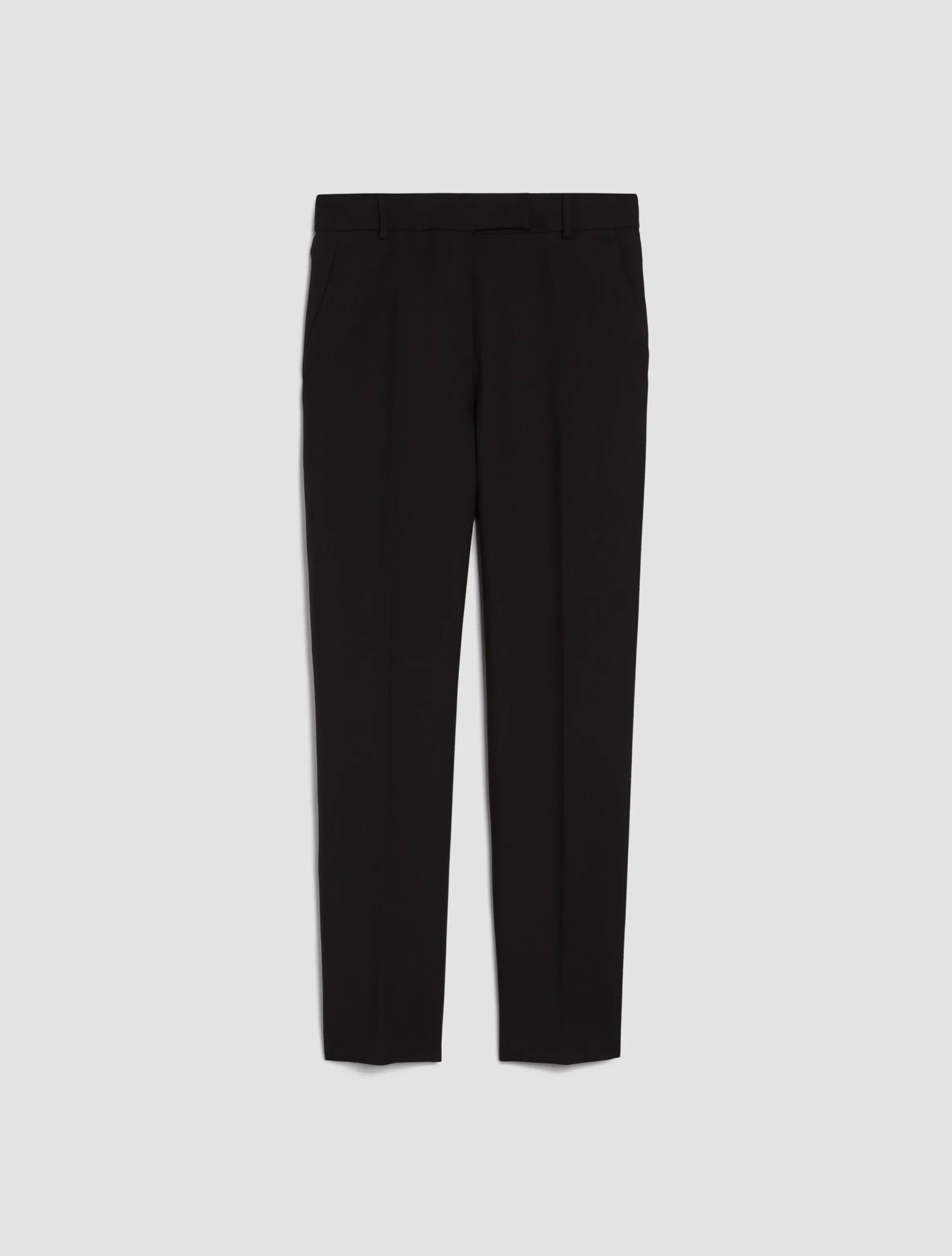 Slim-fit tapered trousers