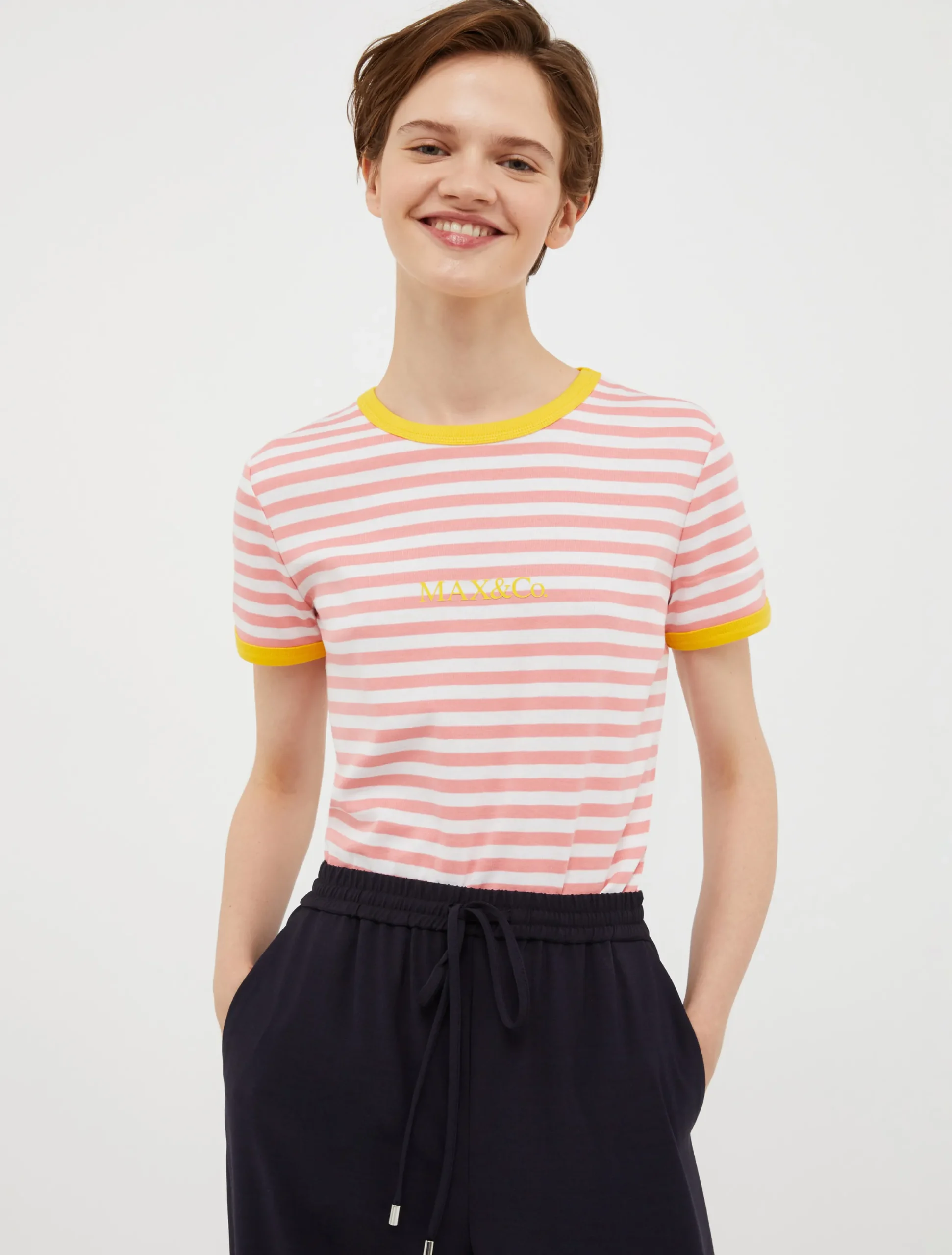 Slim-fit T-shirt with logo