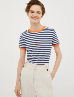 Slim-fit T-shirt with logo