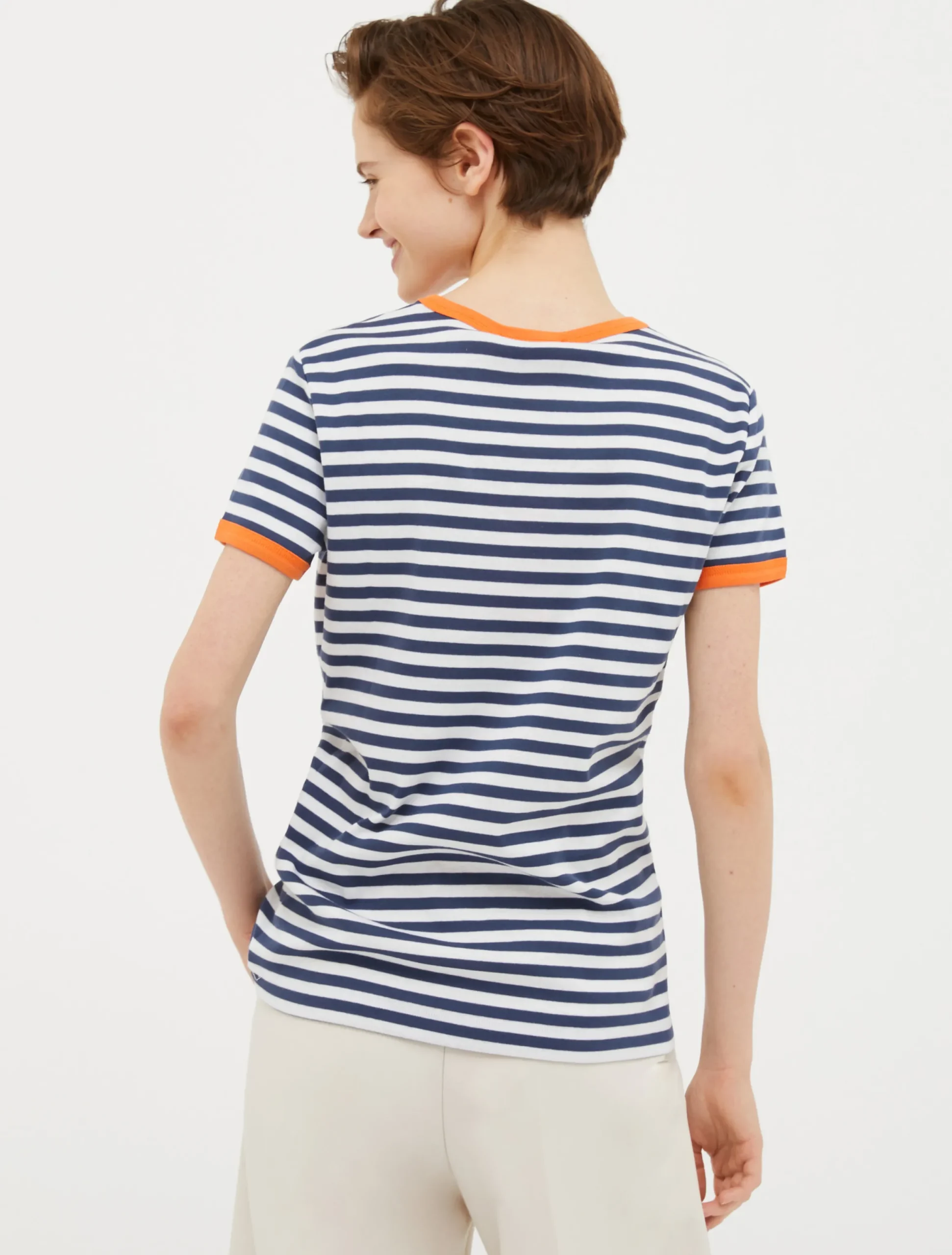 Slim-fit T-shirt with logo