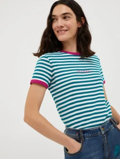 Slim-fit T-shirt with logo