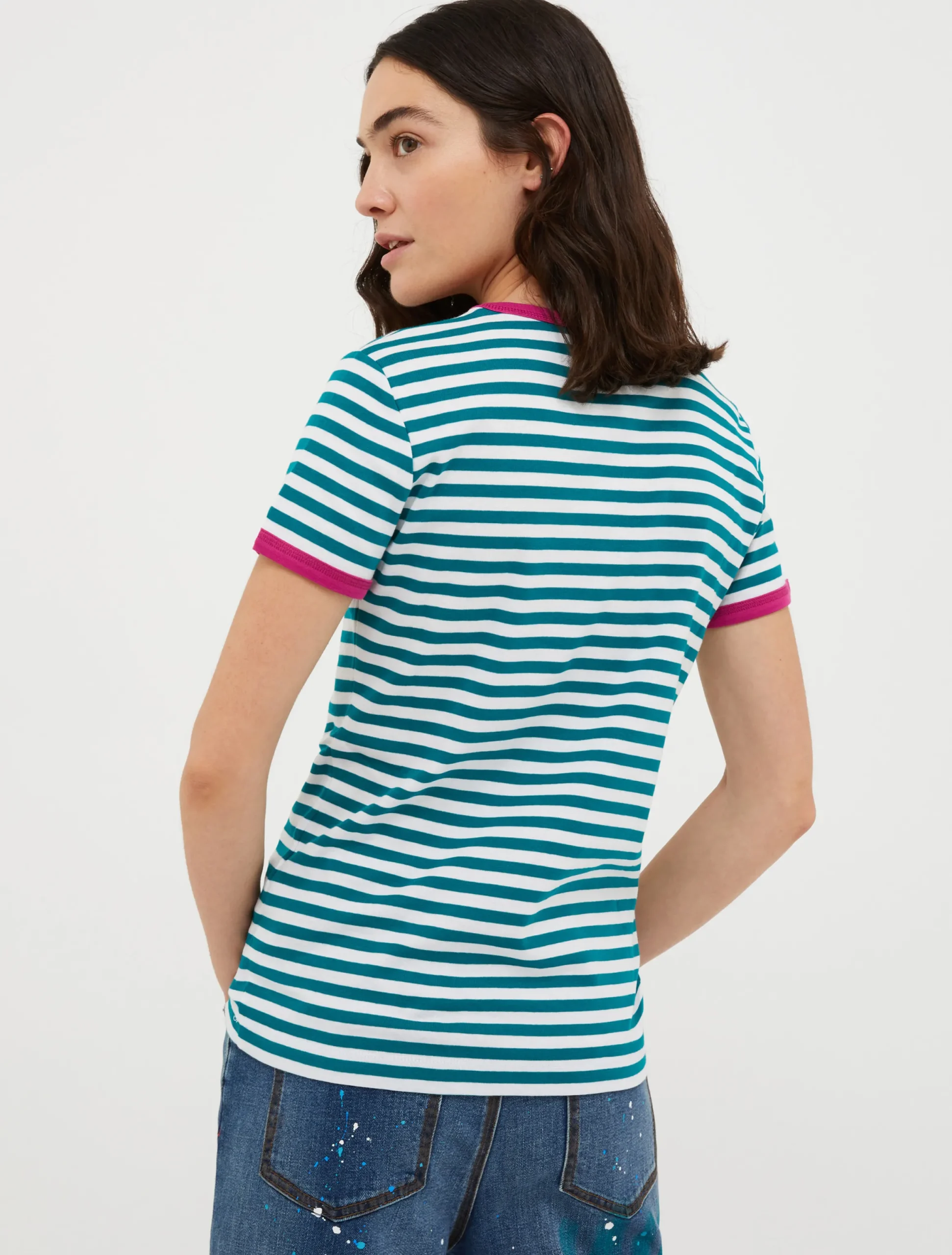 Slim-fit T-shirt with logo