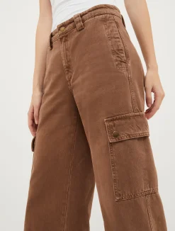 Straight-cut cargo trousers
