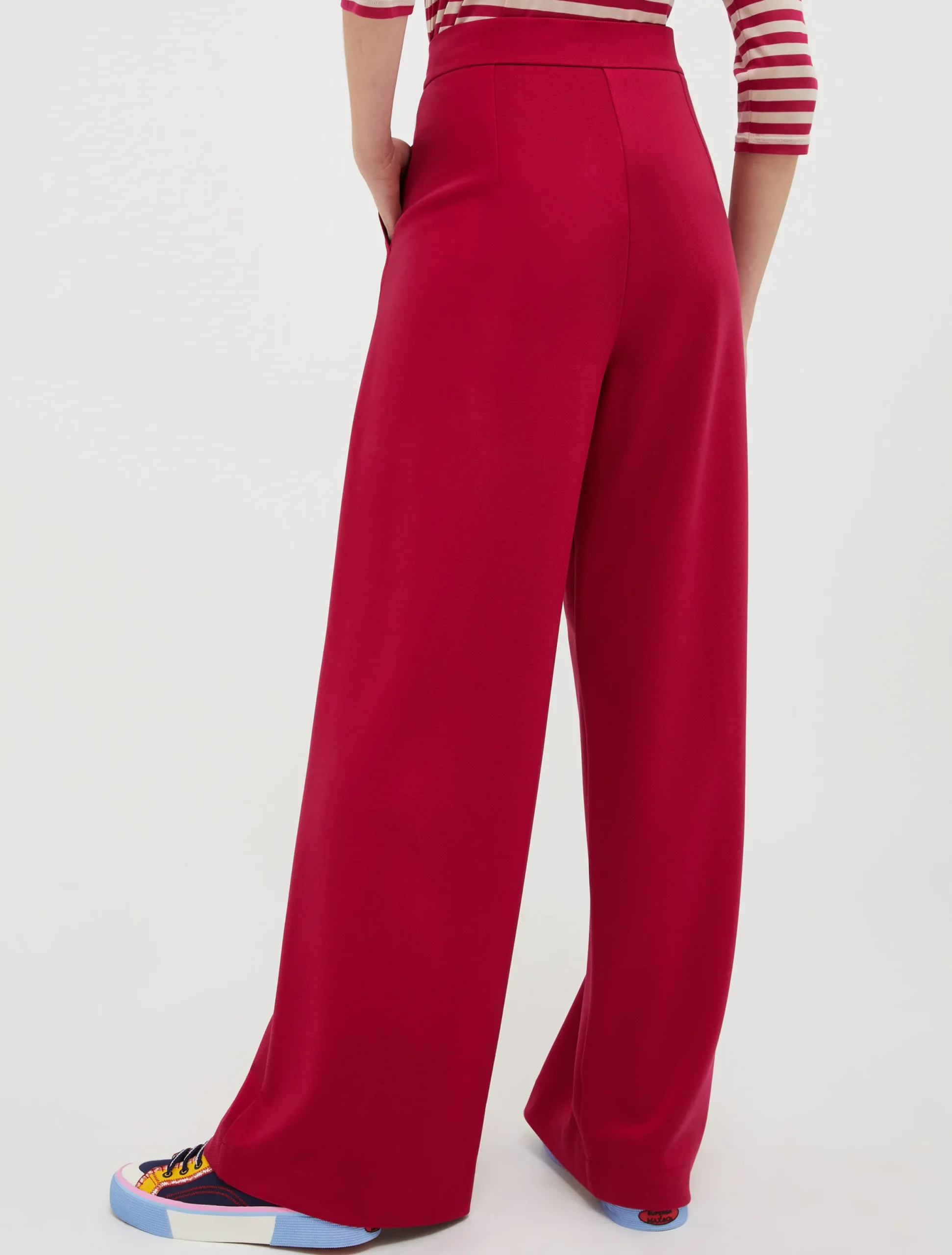 Stretch-jersey trousers