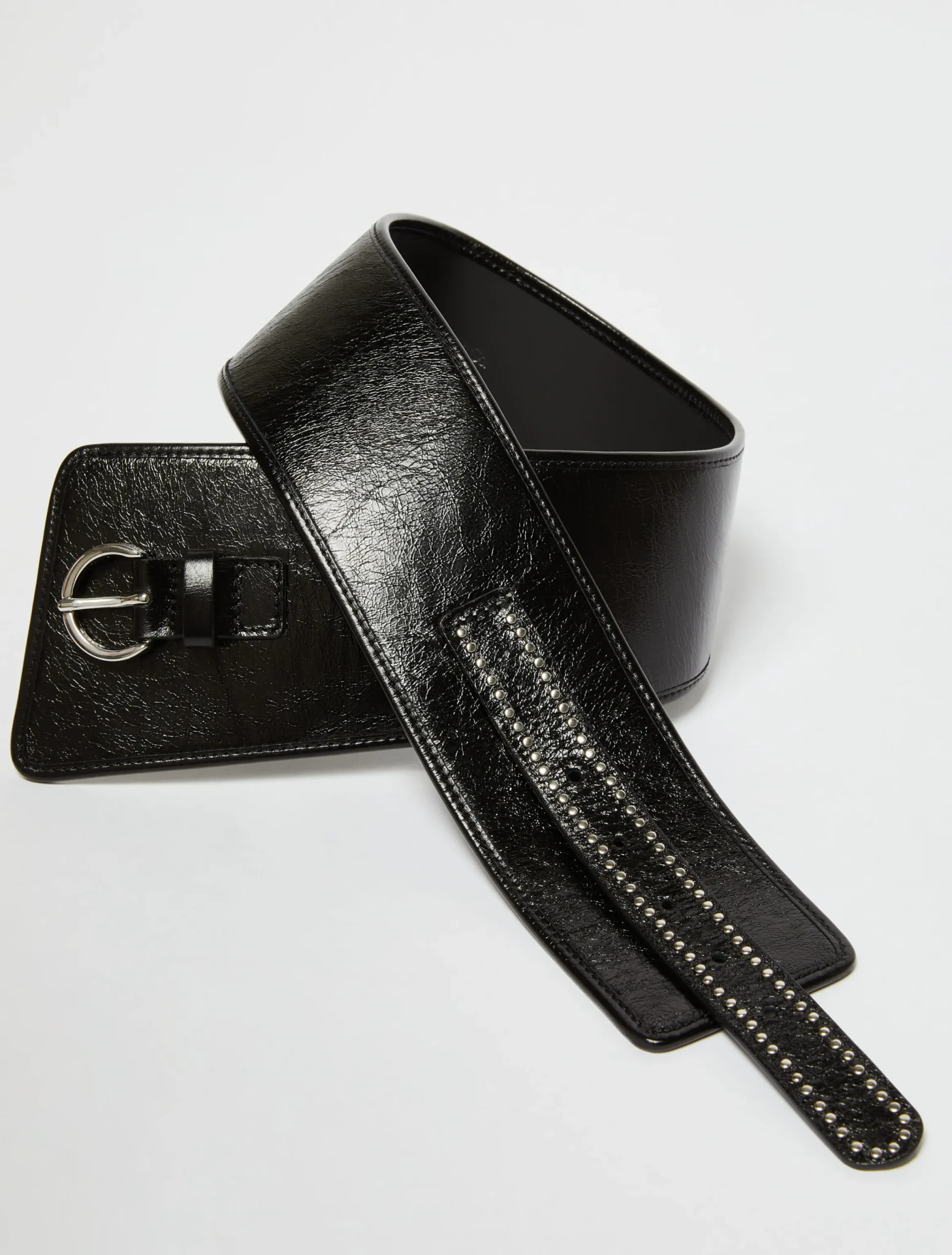 Studded bustier belt