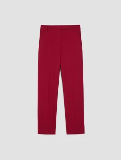 Tapered stretch trousers