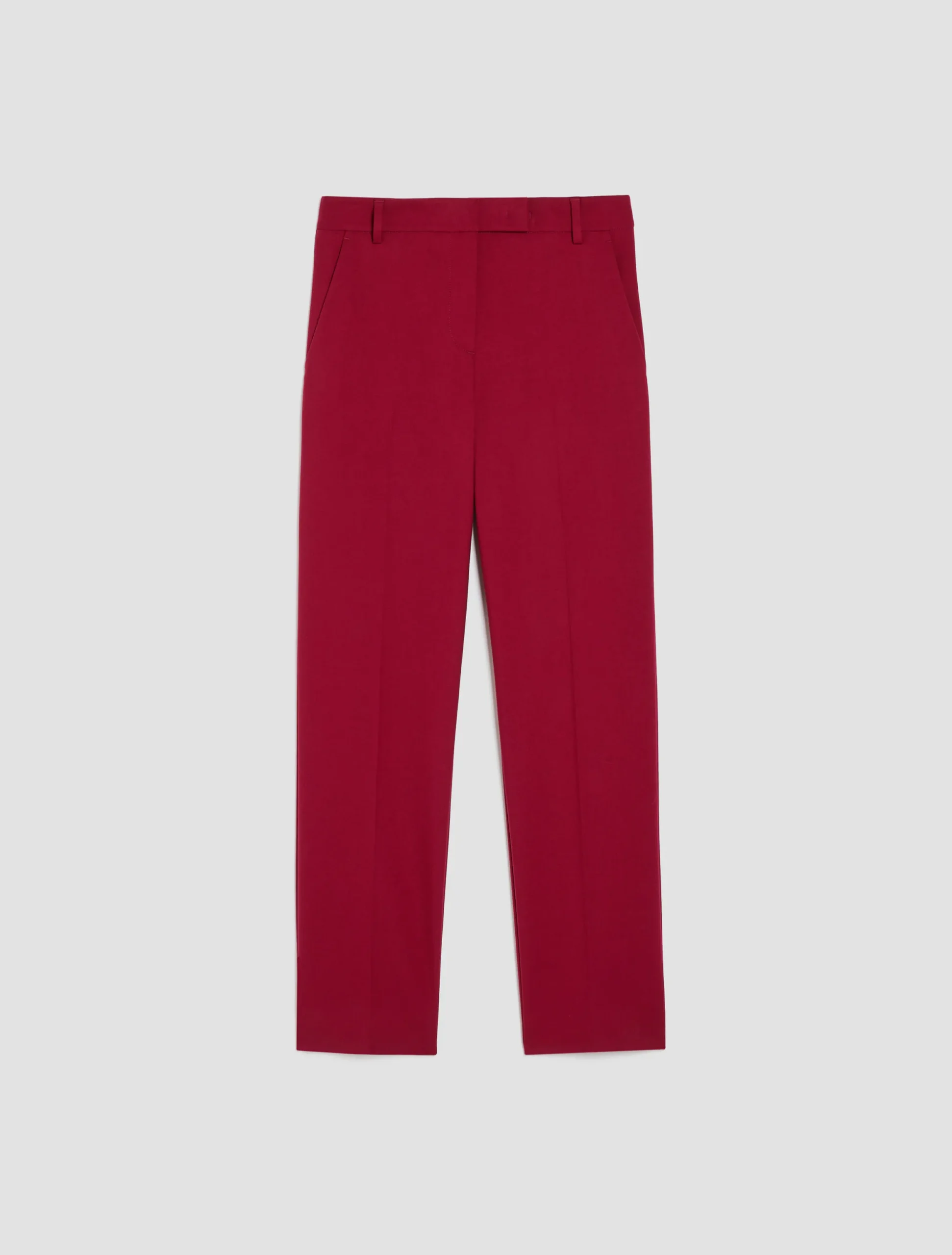 Tapered stretch trousers
