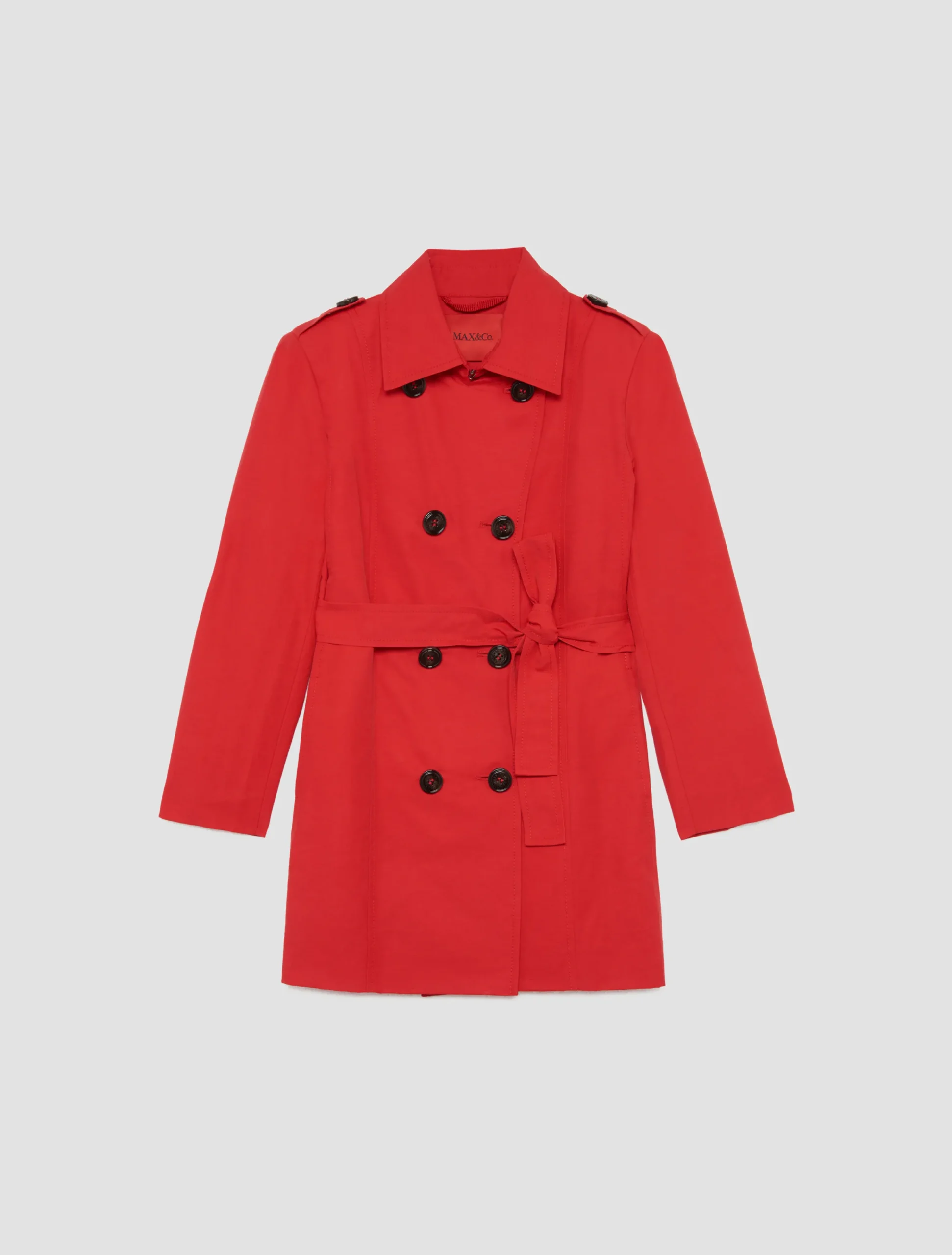 Technical cotton trench coat KID