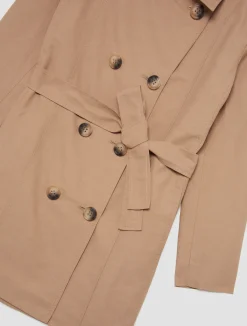 Technical cotton trench coat KID