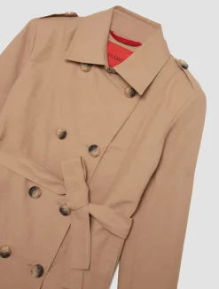 Technical cotton trench coat KID