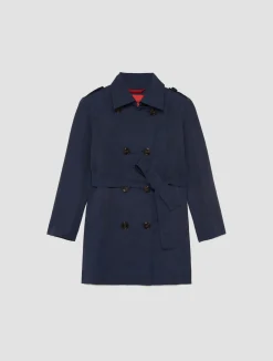 Technical cotton trench coat KID