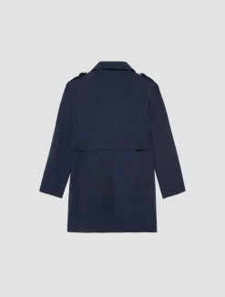 Technical cotton trench coat KID
