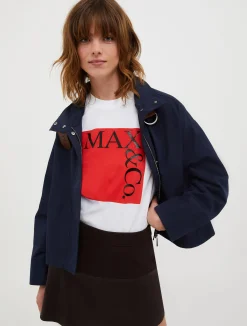 Technical-gabardine blouson
