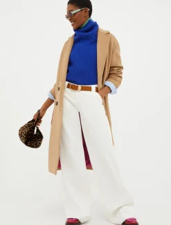 Turtleneck cashmere pullover