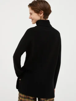 Turtleneck fisherman’s pullover