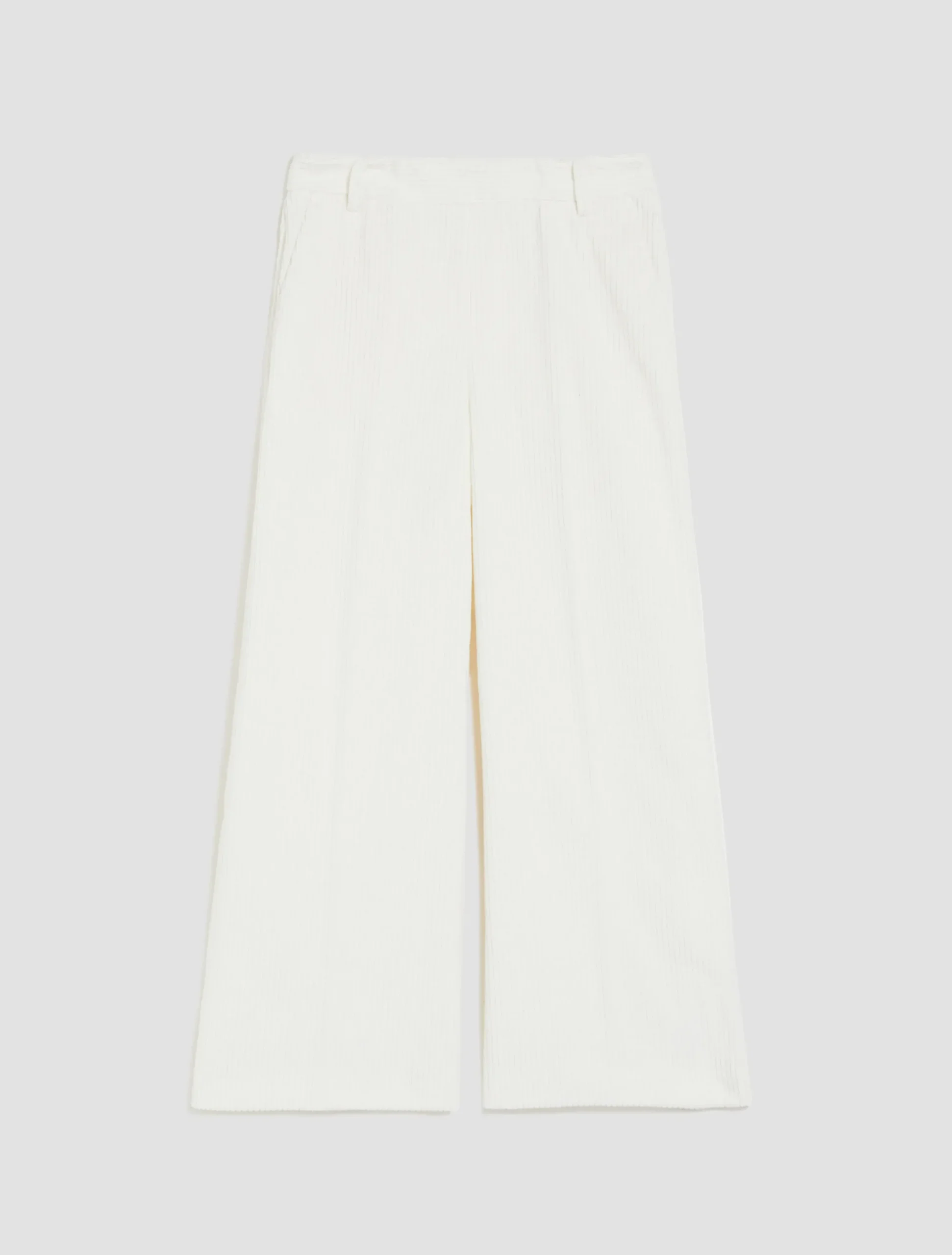 Wide corduroy trousers