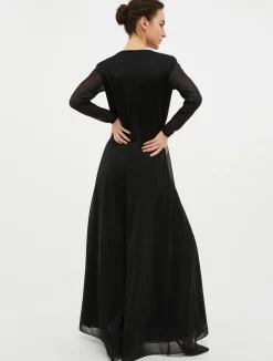 Wide-leg lurex-jersey jumpsuit