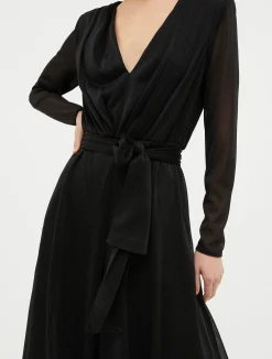 Wide-leg lurex-jersey jumpsuit