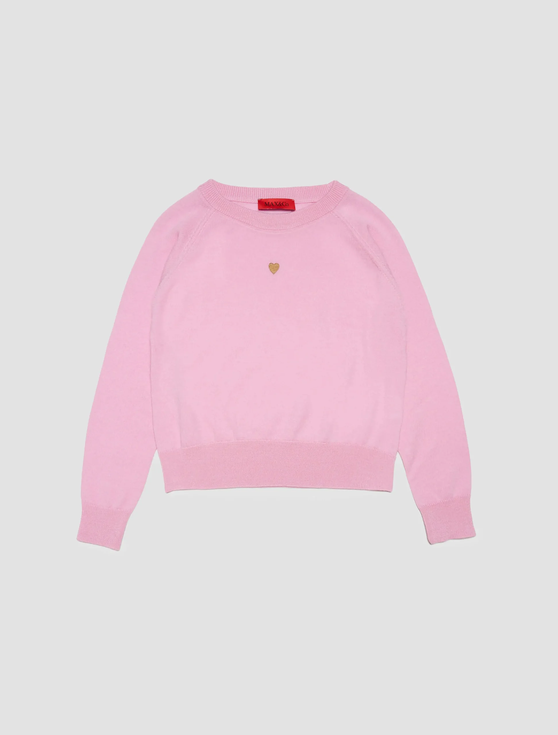 Wool crew-neck pullover KID