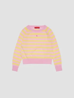 Wool crew-neck pullover KID