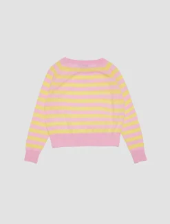 Wool crew-neck pullover KID