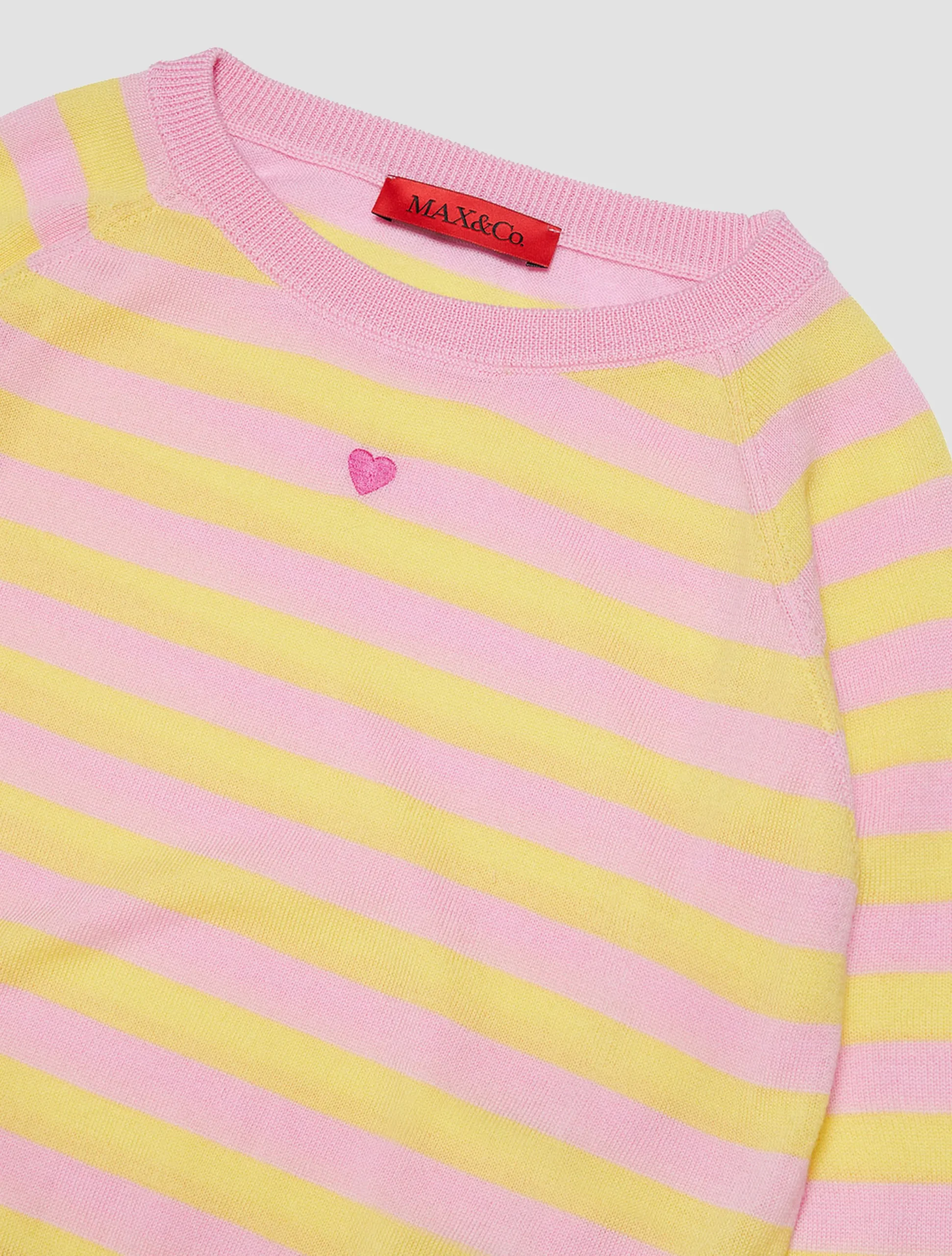 Wool crew-neck pullover KID