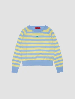 Wool crew-neck pullover KID