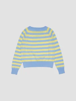 Wool crew-neck pullover KID