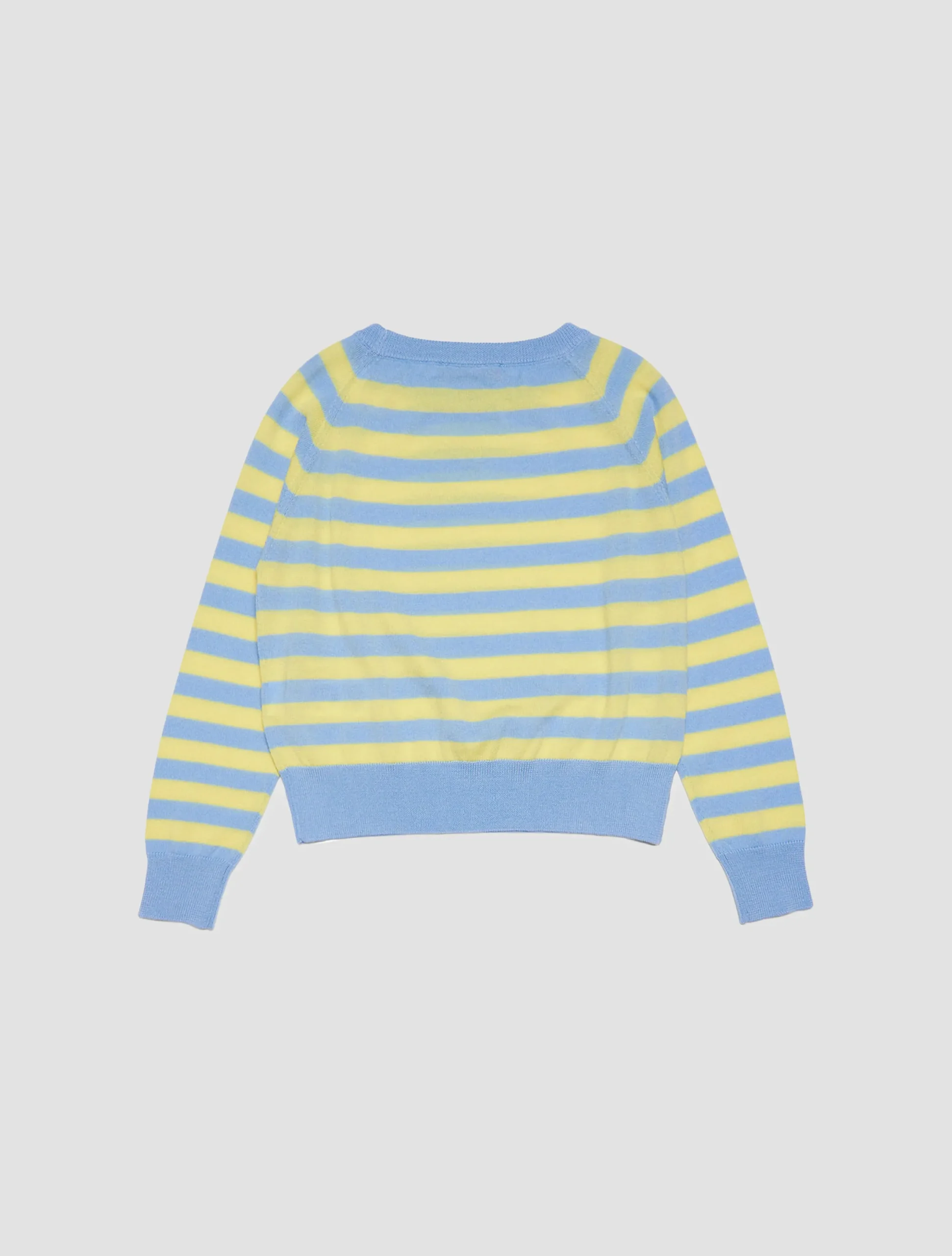 Wool crew-neck pullover KID