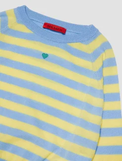 Wool crew-neck pullover KID