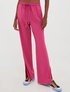 Wool-blend trousers
