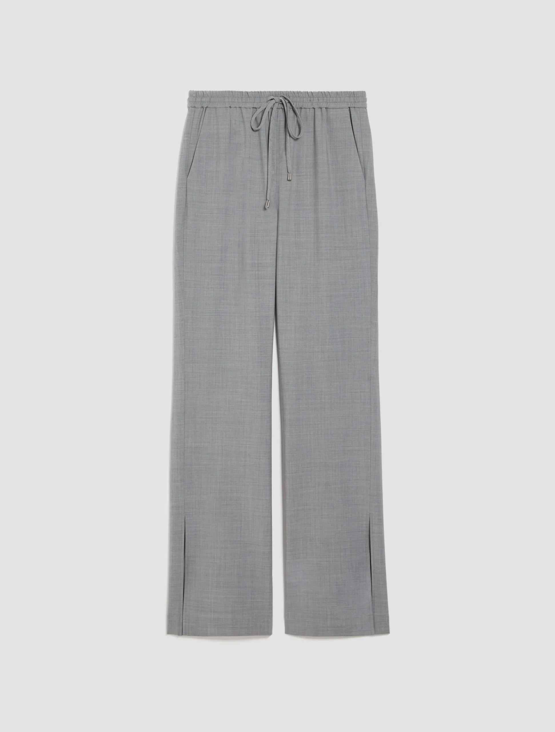 Wool-blend trousers