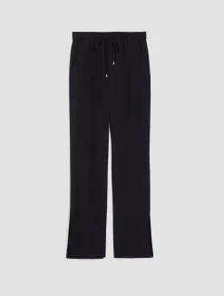 Wool-blend trousers