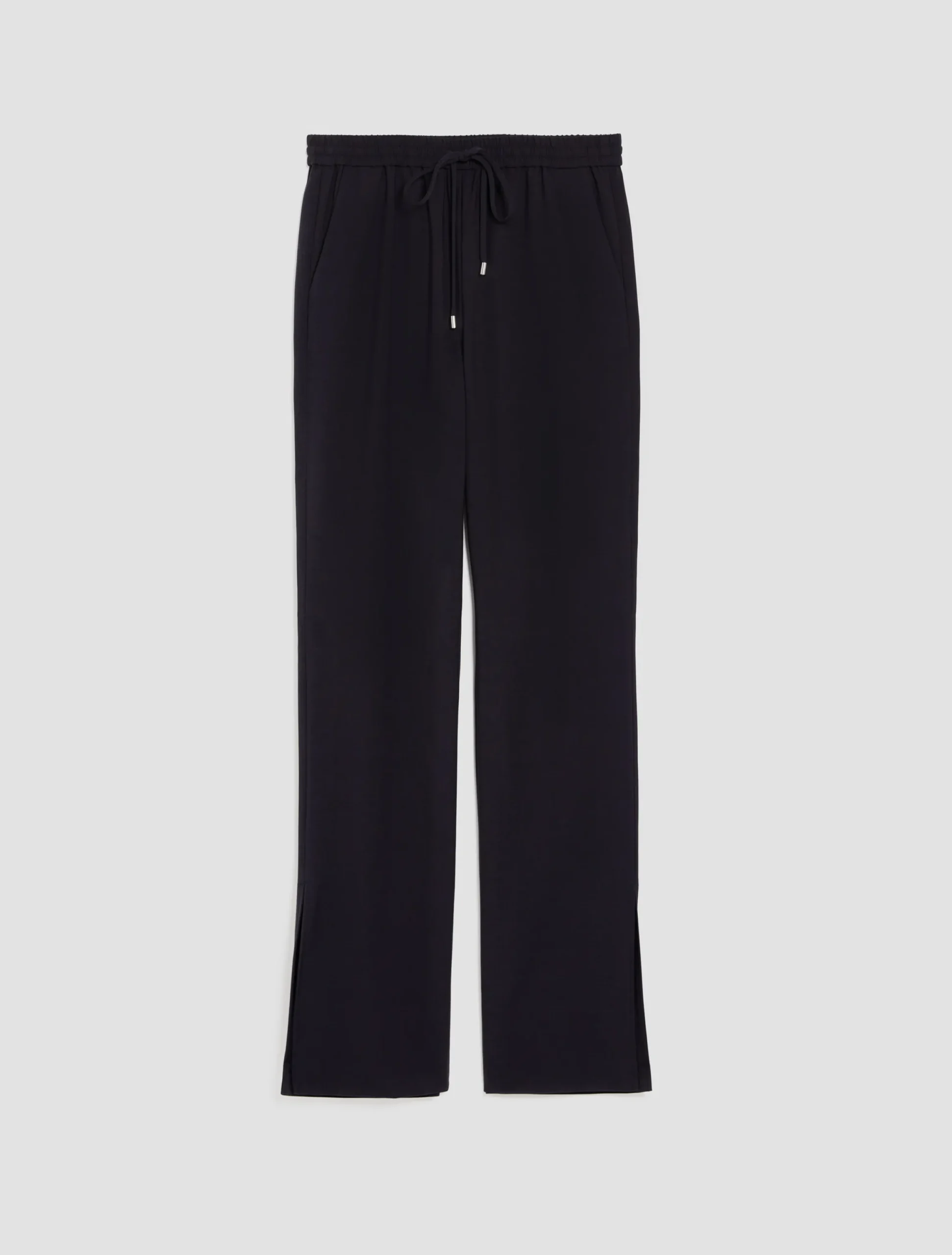 Wool-blend trousers